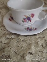 Zsolnay kávés csésze manó füles pajzs pecsétes