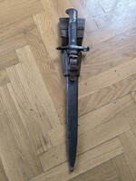 Mannlicher tiszteli Bajonett Szurony tör tokjàban ,jelzett :Waffenfabrik Neuhausen. Első világháború