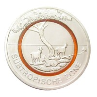 Németország,5 euro 2018 G - Szubtrópusi zóna aUNC+ ötvözet
