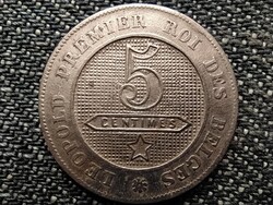 Belgium I. Lipót (1831-1865) 5 centime 1863