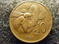 Olaszország III. Viktor Emánuel (1900-1946) 10 Centesimi 1921 R