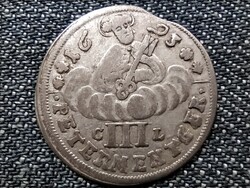Német Államok Trieri érsekség Johann Hugo von Orsbeck ezüst 3 albus 1693
