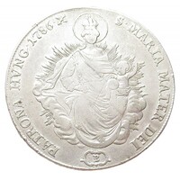 Magyarország,II. József 1 tallér 1786 B VF+ ezüst 28.063g833
