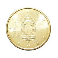 San Marino,50 eurocent 2020 aUNC+ ötvözet