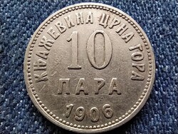 Montenegró I. Miklós (1860-1918) 10 para 1906