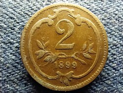 Ausztria I. Ferenc József (1848-1916) 2 Heller 1899