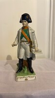 GDR német porcelán Napóleon jelzett 20cm-es