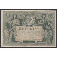 Magyarország,5 gulden/forint 1881 Restaurált