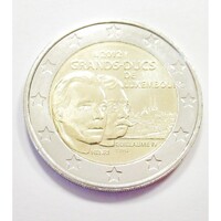 Luxemburg,2 euro 2012 - IV. Guillaume halálának 100. évfordulója aUNC+ ötvözet