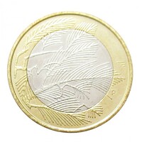 Finnország,5 euro 2014 - Északi természet - Vadon aUNC+ ötvözet