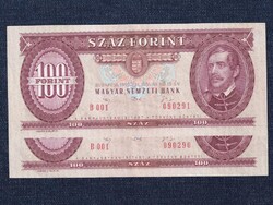 Harmadik Köztársaság (1989-napjainkig) 100 Forint bankjegy 1992 B001! Sorszámkövető pár