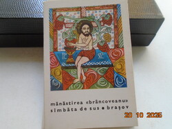 Leporelló 10 db színes képpel a Felsőszombatfalvi Brassó ortodox kolostor