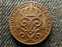Svédország V. Gusztáv (1907-1950) 2 Öre 1946