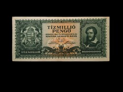 10 MILLIÓ PENGŐ - NAGYON SZÉP - aUNC - 1946