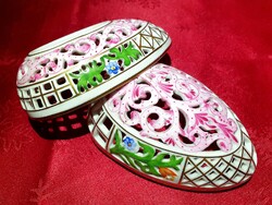 Herendi áttört tojás bonbonier