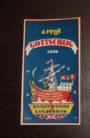 Kozma Lajos régi számolócédula Gottschlig jelzett