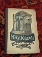1923 MAY KÁROLY: A KORDILLERÁKBAN  ATHENAEUM-VÉDŐBORITÓS!