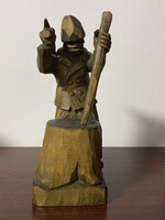 Hargitai György Albert (1942-2025) / Hasítás előtt