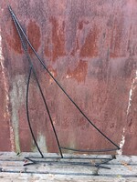 Balatoni vitorlás sziluett