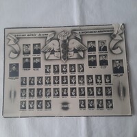 Székesfehérvári Hunyadi Mátyás Kereskedelmi Középiskola érettségi tabló 1949.