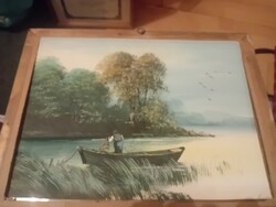 Antik festmény, feloldatlan szignó