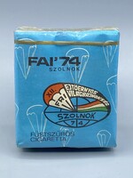 Régi 1974 SZOLNOK Ejtőernyős Világbajnokság bontatlan cigaretta csomag 20db 5,50 Ft