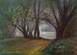 Gyurkovics Hunor (1941) Road in the Forest
