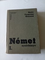 Német nyelvkönyv I. - Haán Pongrácz Simonné eladó! 1983, Tanuljunk nyelveket!