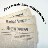 1968 szeptember 22  /  Magyar Nemzet  /  „Egy korszak tükre.” Ssz.:  23053