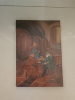 Weber Emil festmény