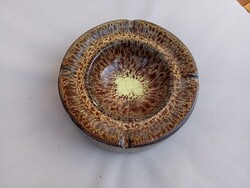 Retro pirogránit kerámia hamu tartó Fürtös György