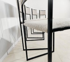 6db étkezőszék - dining chair - Willy Rizzo - '70 - design - vintage - contemporary