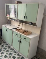 Retro kredenc, konyhabútor IRÁNYÁR