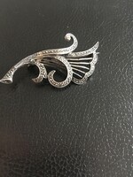 Antik ezüst bross