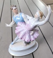 Herendi színes porcelán,Pàrizs làngja tàncoló pàros