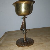 Muharos Lajos iparművészeti bronz kehely