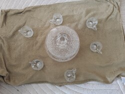 Paràdfürdői bólés kristàly készlet