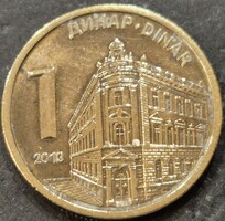 Szerbia 1 Dinár, 2013.