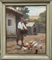 Borovszky Zoltàn (Tab,1895) Etetés
