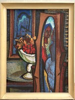 Mustó János (1934-2012) Csendélet