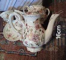 Zsolnay pillangómintás kávés készlet