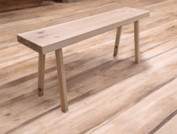 Népi lóca, pad ,szék fejőszék ülőke 92 cm hosszú