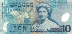 10 dollár 1999-2005 Új Zéland D.T.Brash polymer