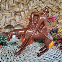 Don Quijote fém szobor