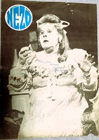 DAJKA MARGIT DAYKA SZÍMŰVÉSZ AUTOGRÁF ALÁÍRT DEDIKÁLT CÍMLAP KÉP Dr. Pestessy József részére 1979