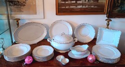 Zsolnay Stafír-tollazott étkészlet