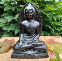 Izsépy (?) kerámia Buddha lámpatest