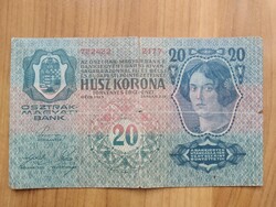 20 Korona, Húsz Korona, 1913