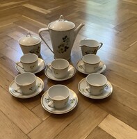 Hollóházi kávés készlet