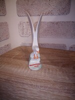 Hollóházi porcelán sirály. Hibátlan. Jelzett.